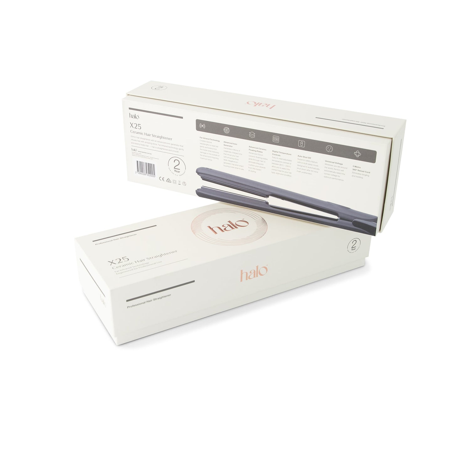 Halo X25 Ceramic Hair Straightener