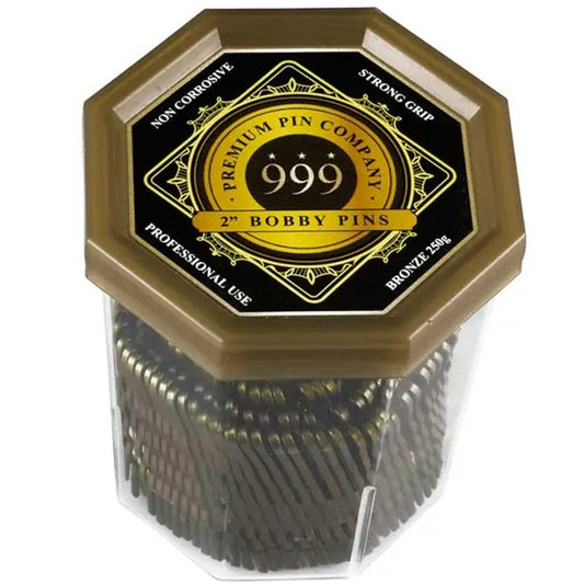 999 Bobby Pins 2" 60pc - Bronze