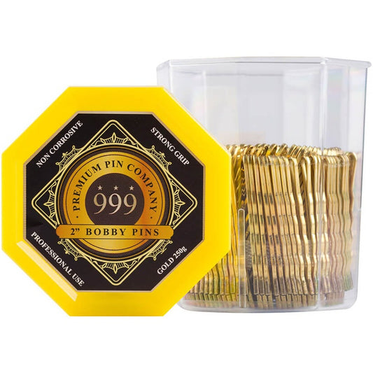 Bobby Pins Tub 2" Gold - 250pc