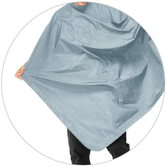 Polyester Cutting Cape Pale Blue